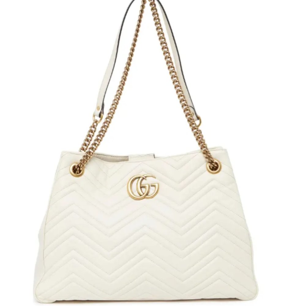 GUCCI 'Marmont' 2-Way GG Logo Shoulder Tote Bag